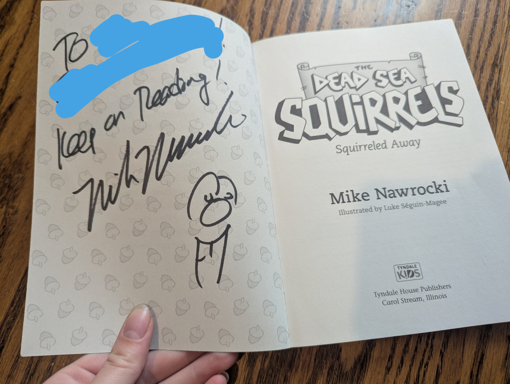Signed Dead Sea Squirrels book by Mike Nawrocki at Realm Makers