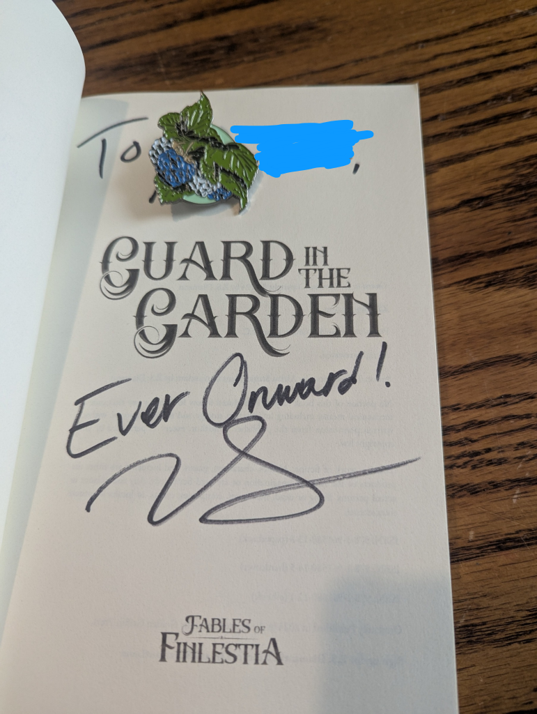 Guard in the Garden, signed by Z.S. Diamanti